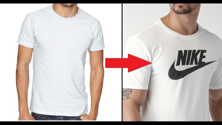 Make Your Own DIY Custom Brand T-Shirt Without Transfer Paper Tutorial
