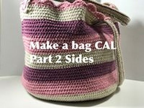 Ophelia Talks about Making a Crochet Bag CAL Part 2