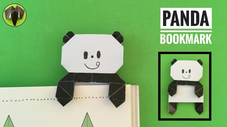 Panda Bookmark  by Mizutama - DIY Origami Tutorial by Paper Folds