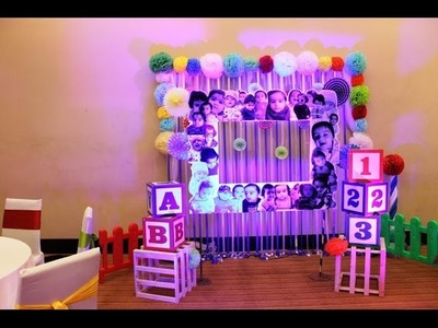 Paper Craft Decoration Birthday Party