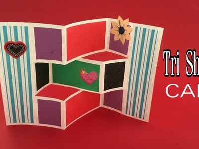 Tri Shutter Card - DIY Tutorial by Paper Folds