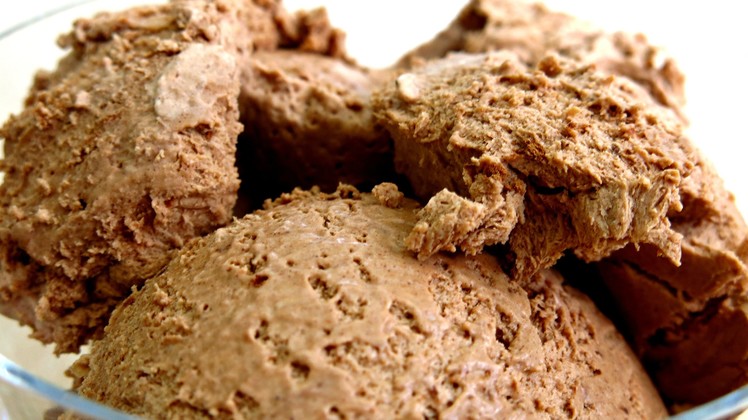 3 INGREDIENT CHOCOLATE ICE CREAM