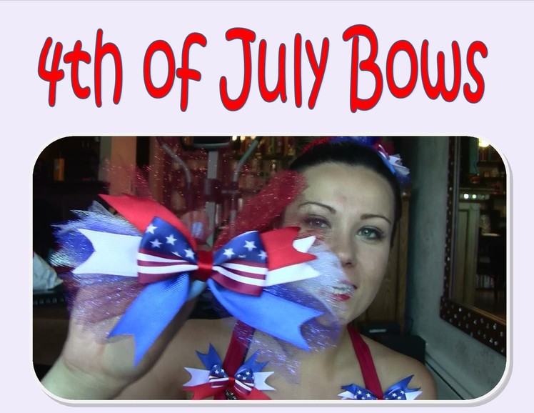 4th of July Bows!!