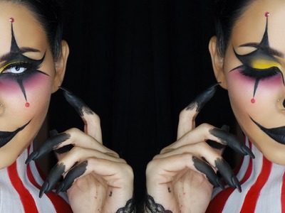 Clown Face Makeup Tutorial by Tina Kosnik | TinaKpromua