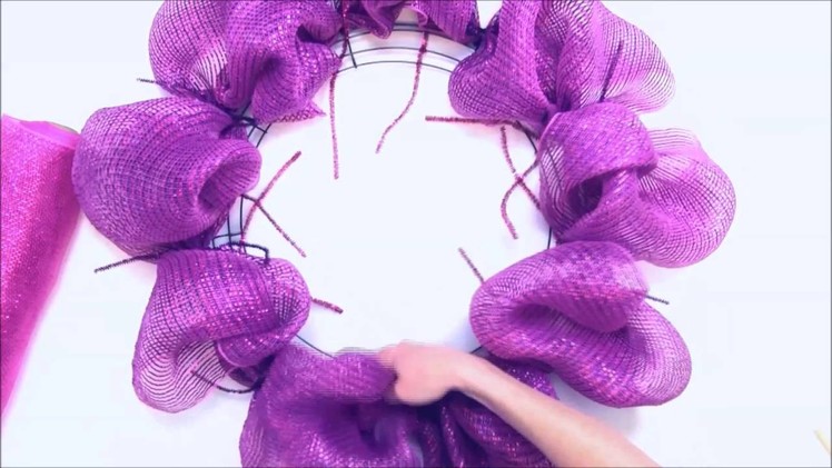 Deco Mesh Wreath