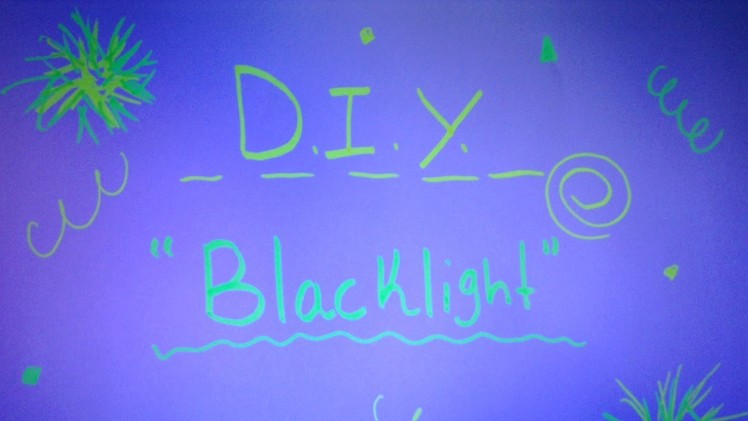 DIY "Black Light" For iPhones and iPod 5