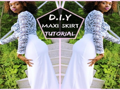 DIY Maxi Skirt Tutorial