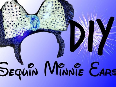 DIY MINNIE EARS! | SEQUIN 60TH ANNIVERSARY