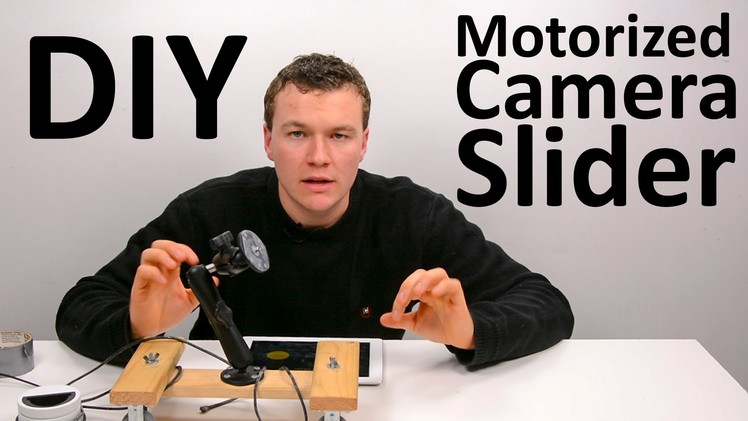 DIY Motorized Camera Slider with Motrr