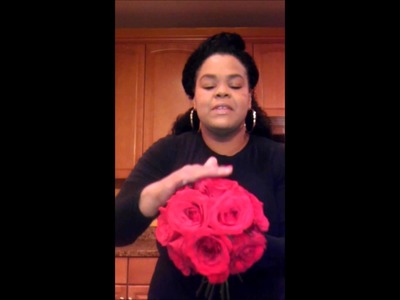 DIY Small Rose Bouquet