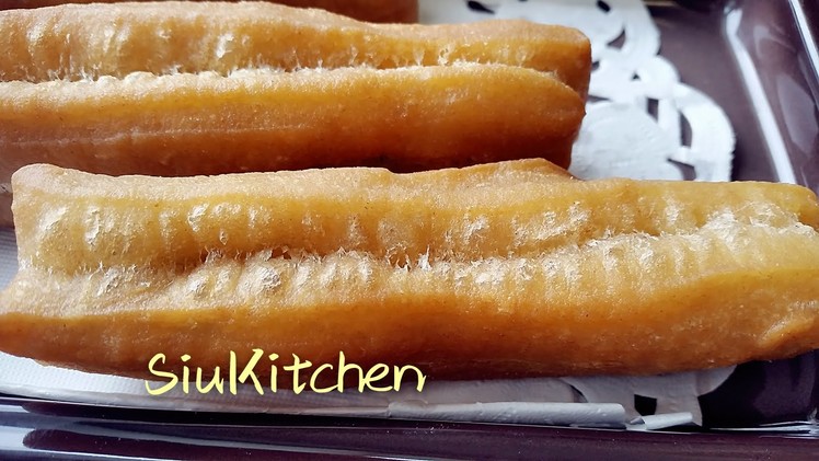 [Eng-Recipe] How to make Fried Dough Stick (油條[油炸鬼])