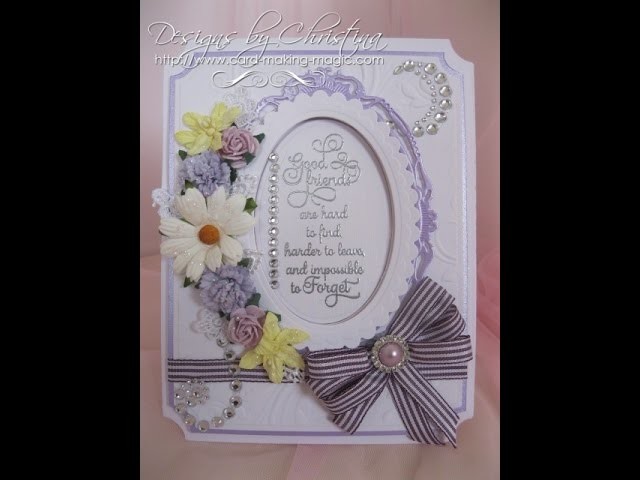 friendship card card making magic com