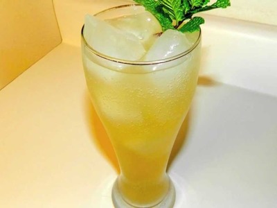 Ginger Ale Soda Recipe - Made with Fresh Ginger - Use with Soda Stream