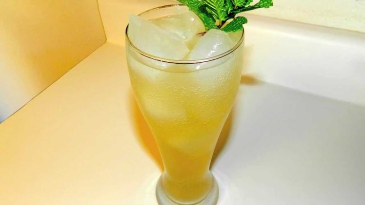 Ginger Ale Soda Recipe - Made with Fresh Ginger - Use with Soda Stream