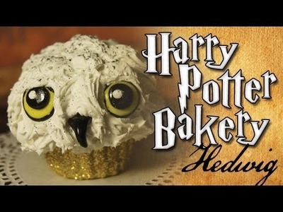 Harry Potter Clay Bakery: Hedwig Cupcake