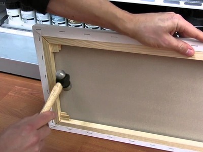 How to attach Canvas Wedges
