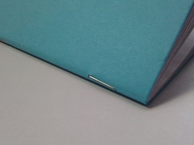 How to bind a book with staples (saddle stitch binding)