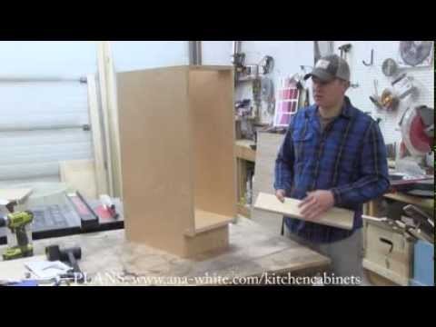 How to Build Kitchen Cabinet Carcass