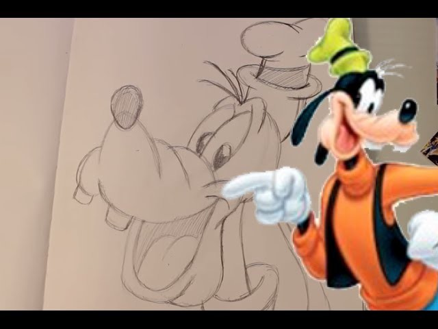 How to Draw GOOFY (a Disney Classic) - @DramaticParrot