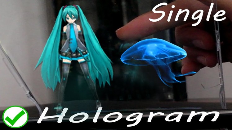 How to make Hologram - 3 different ways
