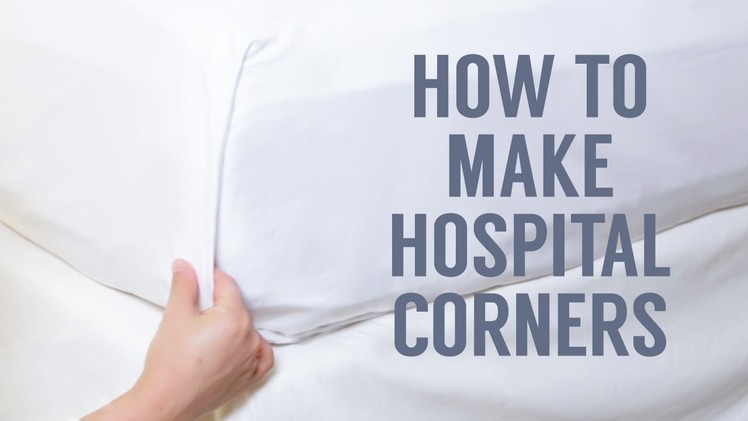 How to Make Hospital Corners in a Snap!