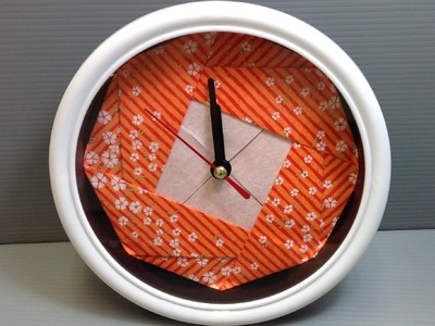 Make Your Own Deco Origami Clock