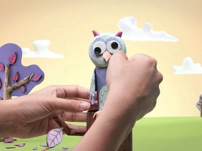 Nick Jr Crafty Creatures Owl