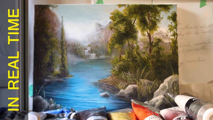 Painting Water Between The Trees - Ryan O'Rourke