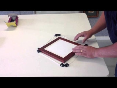 Picture Frame Cord Clamp