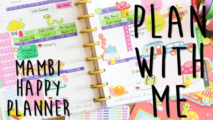 Plan with Me | MAMBI Happy Planner
