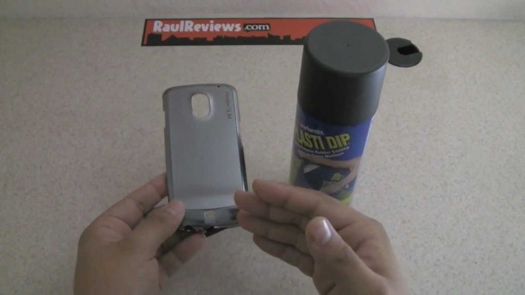 Plastidip a phone case for grip and texture