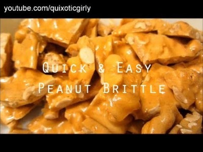 Quick & Easy Peanut Brittle Recipe - Classic Candy