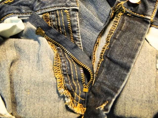 Replace a Zipper on Jeans