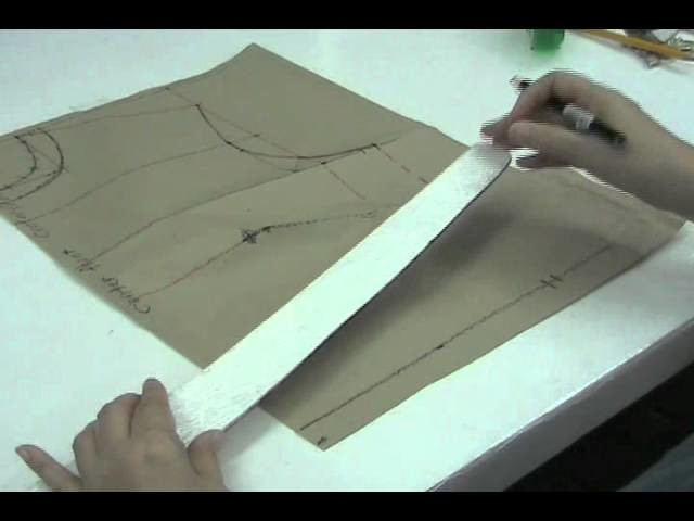 Simple and Easy - Drafting of LARGE Front Bodice Lesson 2-25 Part 1b
