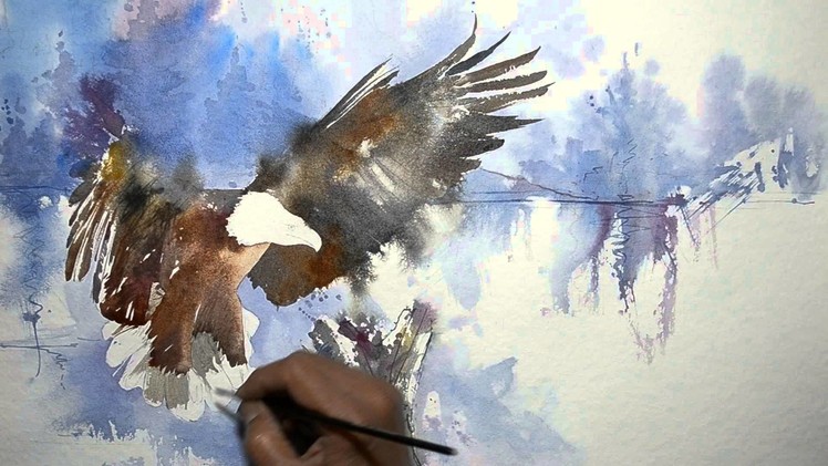 Speed Painting - Bald Eagle