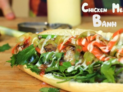 The Perfect Sandwich - Chicken Meatball Banh Mi