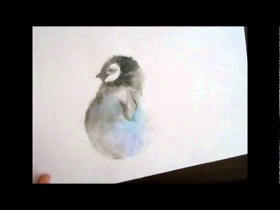 The soldier penguin speed drawing
