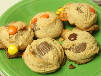 Triple Threat Peanut Butter Cookies
