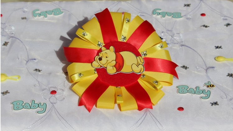 Winnie The Pooh Baby Shower Corsage