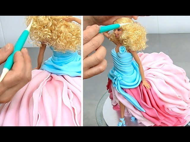 Barbie Fashion Doll Cake How To Make by Cakes StepbyStep