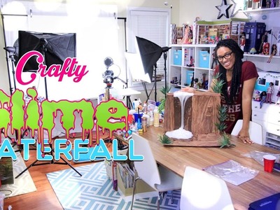 Crafty: Time Lapse - How to Make: Doll SLIME Waterfall - Behind the Scenes