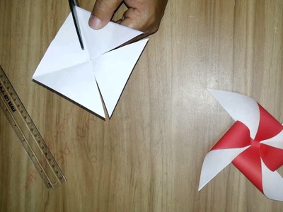 DIY How to make Paper Toy Windmill