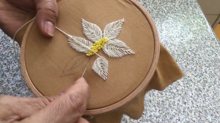 Hand Embroidery easy stitch how to make certain stitch