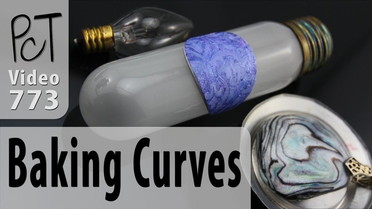 How-To Bake Curves Into Polymer Clay Pieces