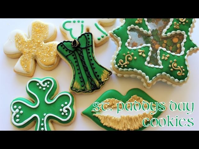 How To Decorate St  Paddys Day Cookies