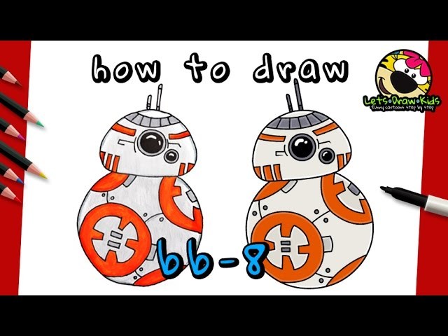 How To Draw BB-8 | STAR WARS