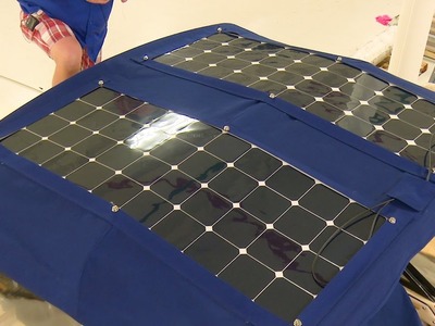 How to Install Solar Panels on a Bimini