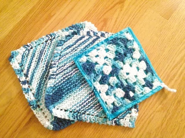 How to knit a simple dishcloth: a Knittycat's Knits tutorial