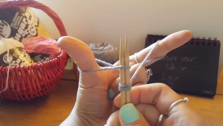 How to LONG TAIL CAST ON for Beginner Knitters