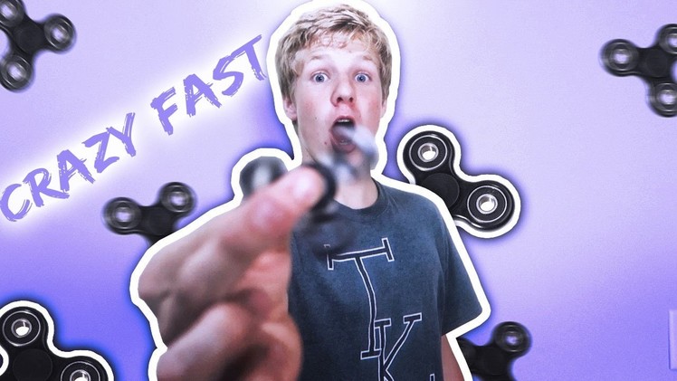 HOW TO MAKE A FIDGET SPINNER AT HOME!! DIY FIDGET SPINNER!! ITS SPINS SO FAST!!